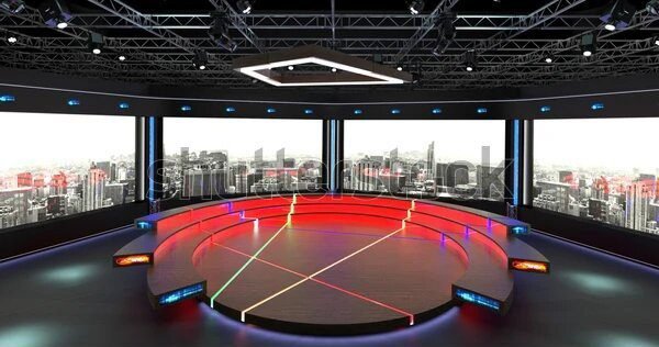 Estudio escenario virtual