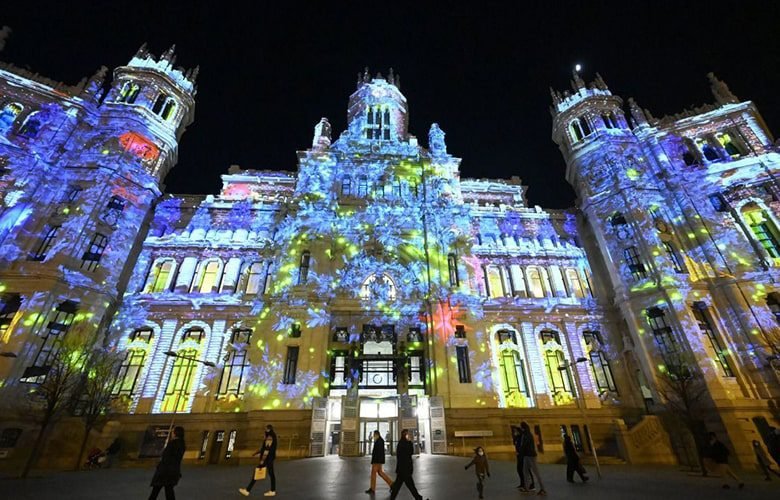 video mapping en madrid