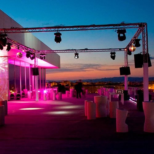Espacios para eventos y material audiovisual eventos privados