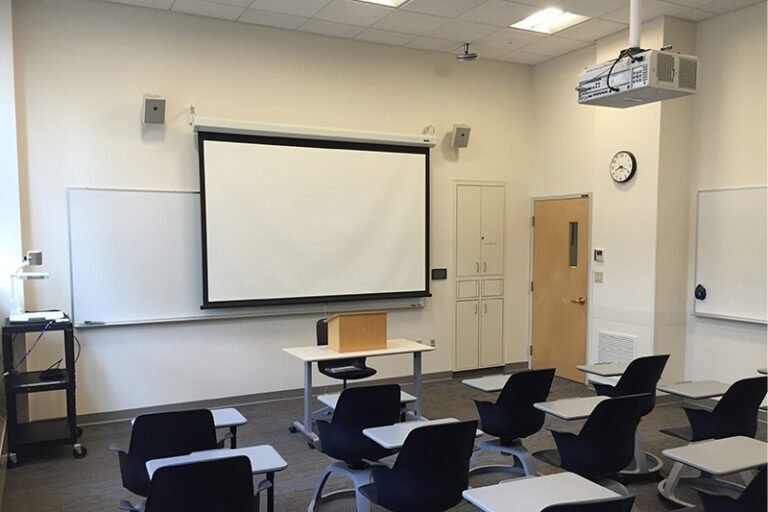 Instalacion de equipos audiovisuales proyector