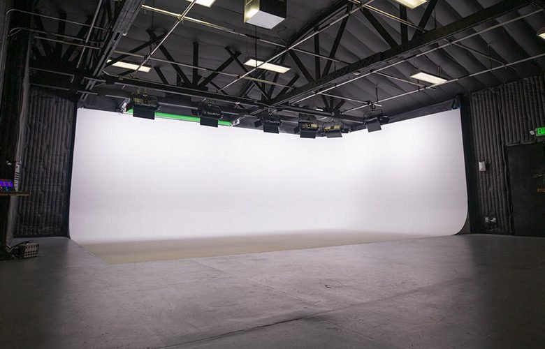 Plató audiovisual para publicidad