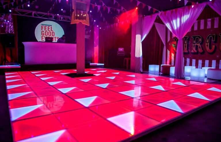 alquiler pantallas led suelo evento privado